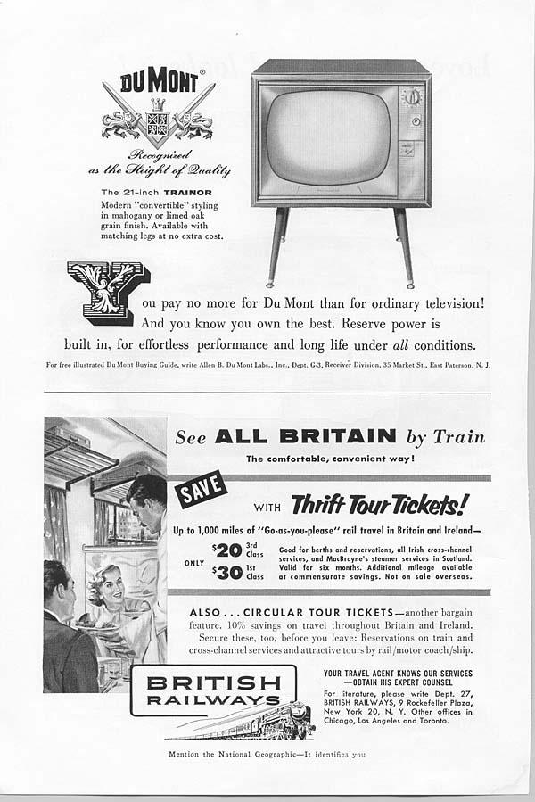 Dumont TV / British Railways