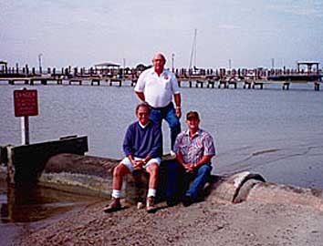 John Dragoo, Rodney Duerksen and new member Ron Berger